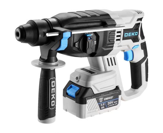 Аккумуляторный перфоратор DEKO DKCH20FU-Li, 20В, 1x5.0Ач 063-4418 – изображение 8