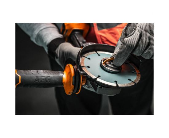Углошлифмашина AEG BEWS18-125BLPX2-502C 125 мм, 18В 4935480858 – изображение 3