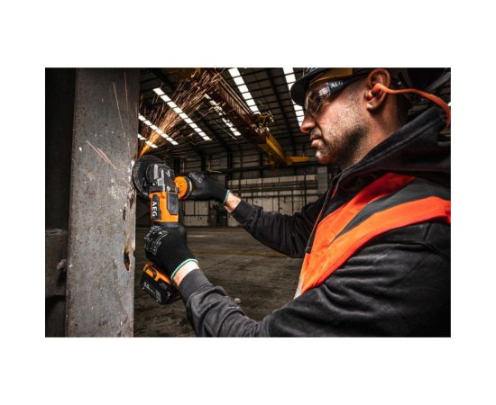 Углошлифмашина AEG BEWS18-125BLPX2-502C 125 мм, 18В 4935480858 – изображение 2
