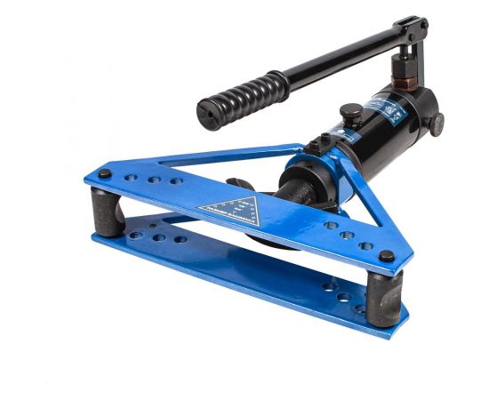 Гидравлический горизонтальный трубогиб STELS 6т, башмаки 1/2 –1, в металлическом кейсе 18146 