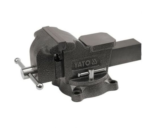 Слесарные тиски YATO 200мм поворотные YT-6504 