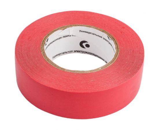 Изолента REDMARK 19 мм х 20 м, цв. красный RM19R20 