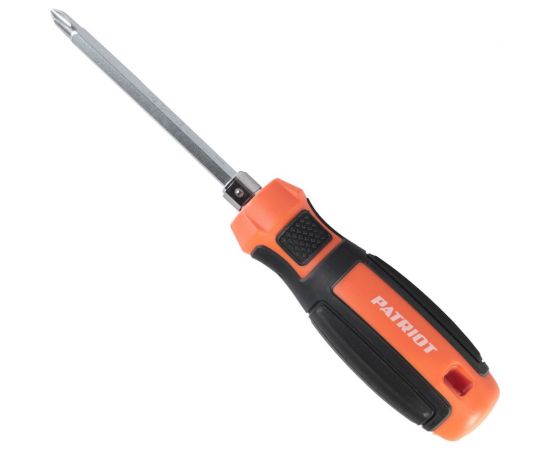 Отвертка с двусторонним стержнем PATRIOT CR-V, PH2-SL6x100, 2-х компонентная рукоятка Patriot (1165) 350003302 