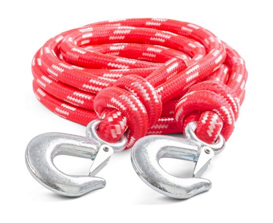 Буксировочный трос AUTOPROFI веревка, 12т, 2 крюка, сумка, длина 5м TRV-120 1 