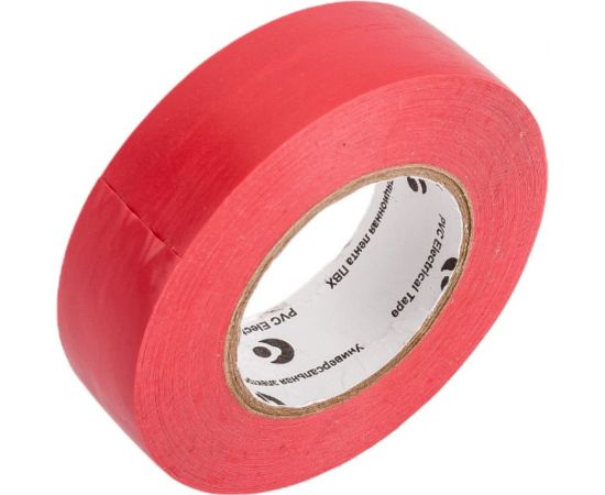 Изолента REDMARK 19 мм х 20 м, цв. красный RM19R20 – изображение 4