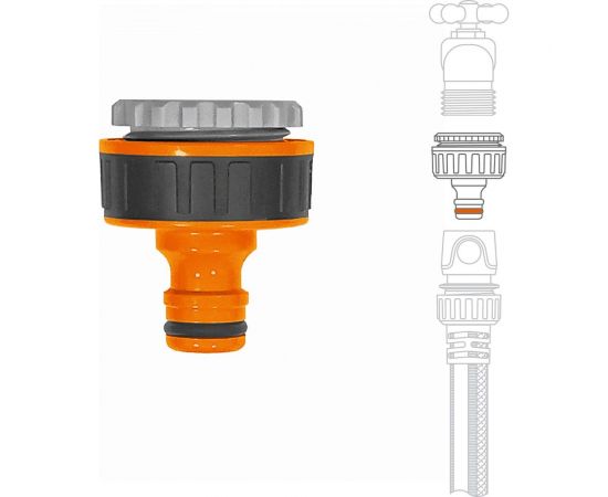 Адаптер для кранов с внешней резьбой (3/4""; 1""; 26.5-33.3 мм) DAEWOO DWC 1025 – изображение 2