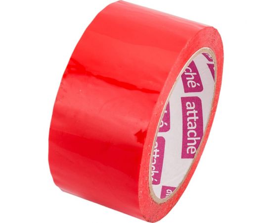 Упаковочная клейкая лента Attache 48 мм х 66 м, 45 мкм, оранжевая 146159 – изображение 3