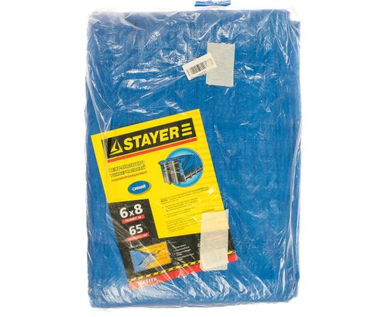 Универсальный тент-полотно с люверсами 6х8 м STAYER MASTER 12560-06-08 – изображение 3