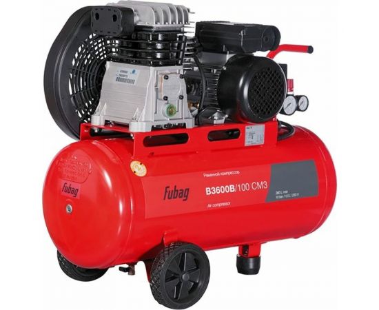 Компрессор FUBAG b3600b/100 cm3 360 л/мин, 100 л, 10 бар, 2.2квт, 641274 – изображение 3