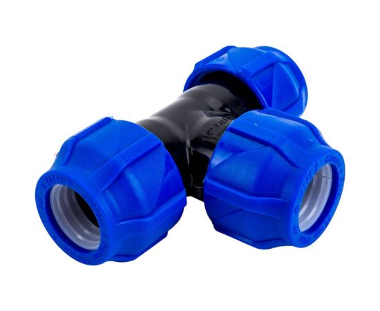 Компрессионный тройник VALFEX ПНД, 25-25-25 1210012252525 – изображение 3