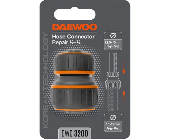 Переходник для шлангов (13-15 мм; 1/2""-5/8""/15-19 мм; 5/8""-3/4"") DAEWOO DWC 3200 – изображение 2