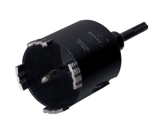 Коронка алмазная ПРОФ 72 мм, М16, SDS-plus Энкор 48284 – изображение 4