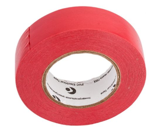 Изолента REDMARK 19 мм х 20 м, цв. красный RM19R20 – изображение 3