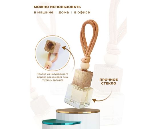 Ароматизатор в машину Avto Vins Миллион набор подвесных флаконов, 3 шт 7032992 – изображение 3