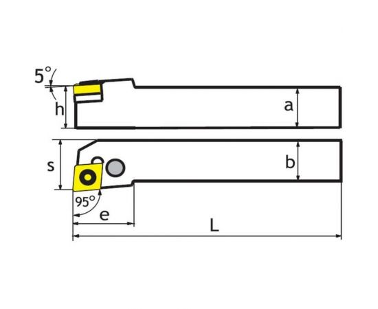 Резец токарный/державка PCLNR2525M12 SANT 4603312182004 – изображение 4