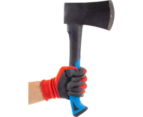 Кованый топор 900г. на фибергласовой ручке L=360мм UNITRAUM UN-GRA900 – изображение 4