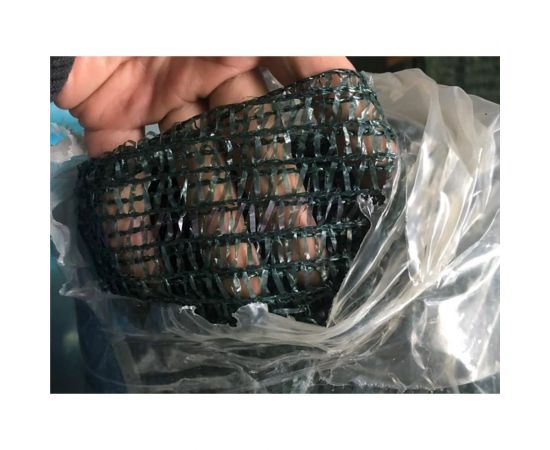Сетка фасадная зеленая затеняющая (3x10 м, 80 г/кв.м) Доминар J42405 – изображение 6