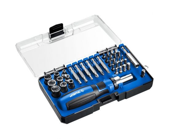 Компакт-38 набор: реверсивная отвертка с насадками 38 шт ЗУБР 25165-H38_z01 – изображение 5