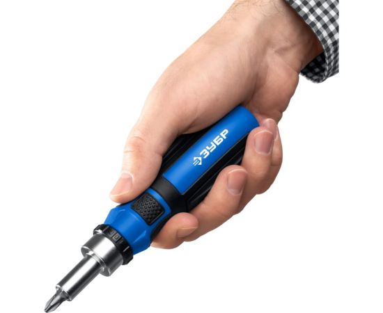 Компакт-38 набор: реверсивная отвертка с насадками 38 шт ЗУБР 25165-H38_z01 – изображение 4