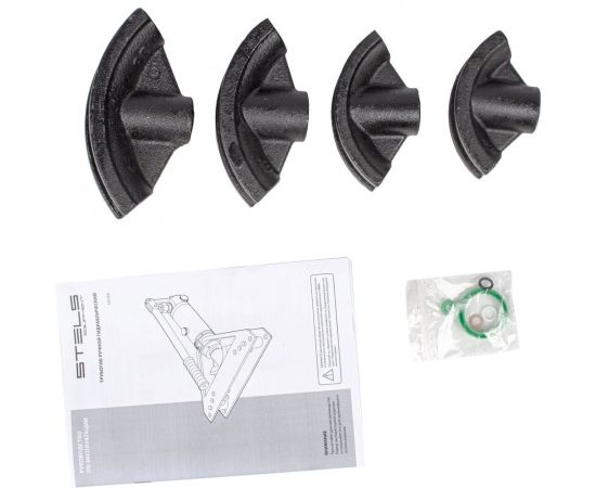 Гидравлический горизонтальный трубогиб STELS 6т, башмаки 1/2 –1, в металлическом кейсе 18146 – изображение 2