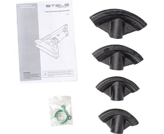 Гидравлический горизонтальный трубогиб STELS 6т, башмаки 1/2 –1, в металлическом кейсе 18146 – изображение 5