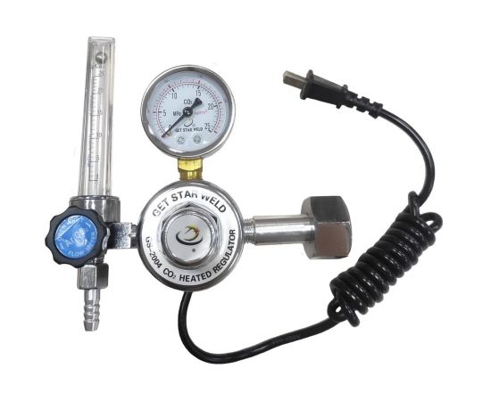 Редуктор СО2 с подогревом 36В Профессионал 07956 