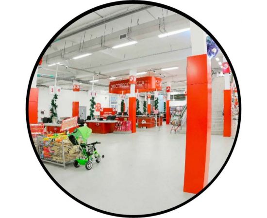 Сферическое зеркало для помещений ТЕХНОЛОГИЯ d-600 мм К 4197 