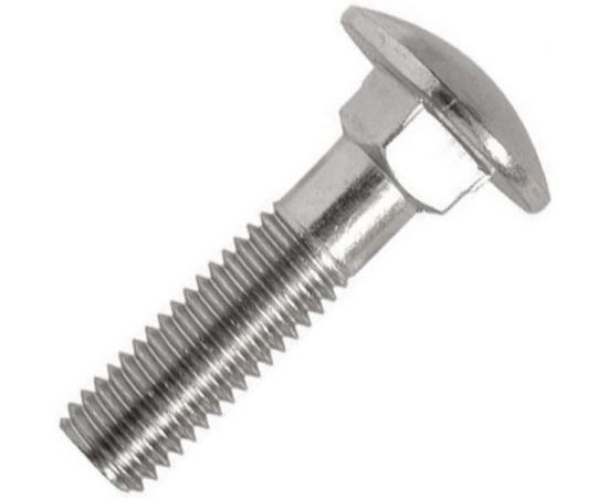 Болт с квадратным подголовником Tech-Krep DIN 603 6х50 6 шт пакет 143756 