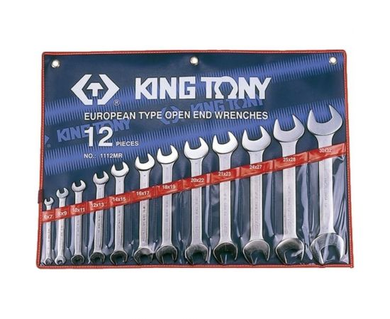 Набор рожковых ключей KING TONY 6-32 мм 12 предметов 1112MR 