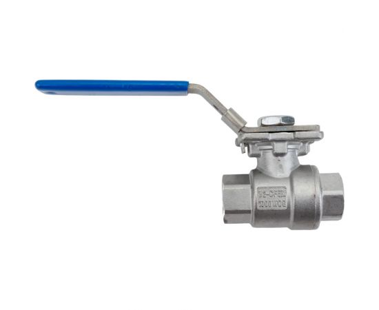 Кран DN.ru КШМП.316.230-ISO Ду15 Ру63 SS316 резьбовой с ISO фланцем D160-05351 