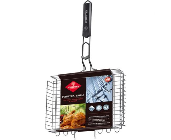 Объёмная решетка-гриль с антипригарным покрытием Forester BQ-NS03 – изображение 2