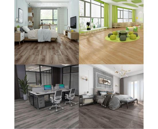 Самоклеящаяся ПВХ плитка LAKO Делюкс Клен классик (толщина 2 мм; 3,06 м²) LKD-L-W45 – изображение 20