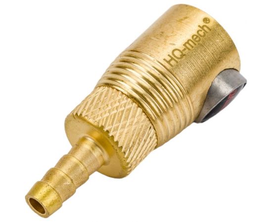 Наконечник для подкачки шин латунный кнопочный ЕВРО 6 мм HQ-mech УТ000002217 – изображение 3