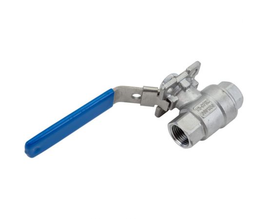 Кран DN.ru КШМП.316.230-ISO Ду15 Ру63 SS316 резьбовой с ISO фланцем D160-05351 – изображение 4