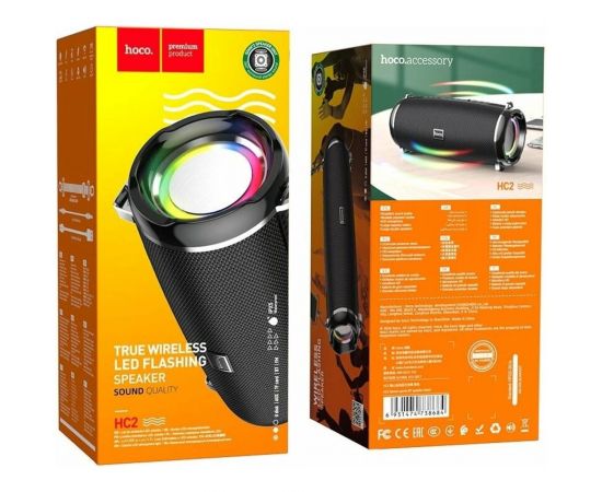 Портативная колонка Hoco HC2 черная 6931474738684 – изображение 2