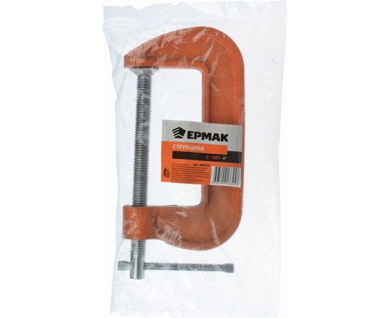 Струбцина ЕРМАК G-тип 4" 668-018 – изображение 2