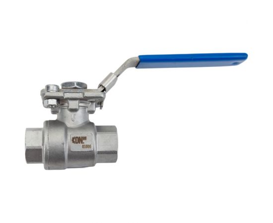 Кран DN.ru КШМП.316.230-ISO Ду15 Ру63 SS316 резьбовой с ISO фланцем D160-05351 – изображение 2