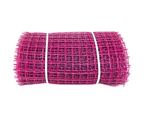 Садовая сетка Гидроагрегат ПРОФИ с квадратной ячейкой 33x33 мм, 0.5x20 м, розовая Р1-00010082 – изображение 3