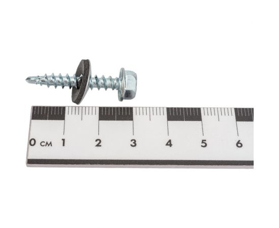 Кровельный саморез Госкреп ZP, 4.8х28 мм, 4 шт. подвес 2-0011060 – изображение 3