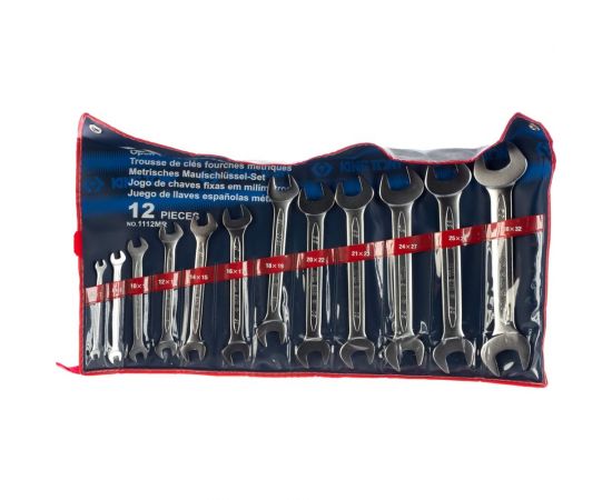 Набор рожковых ключей KING TONY 6-32 мм 12 предметов 1112MR – изображение 5