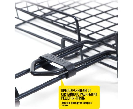 Объёмная решетка-гриль с антипригарным покрытием Forester BQ-NS03 – изображение 7