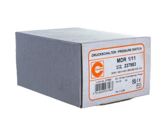 Реле давления MDR_1/11_GEA_AAEA_060A080_XDE_XXX CONDOR WERKE 100056976 – изображение 3