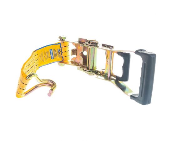 Ремень крепления груза с храповиком KRAFT 6м 5т KT 800215 – изображение 3