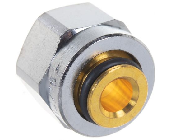 Концовка для металлопластиковых труб FAR 16х2 евроконус 1/2" FC 6076 58802 – изображение 3