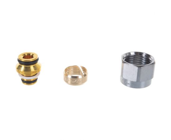 Концовка для металлопластиковых труб FAR 16х2 евроконус 1/2" FC 6076 58802 – изображение 2