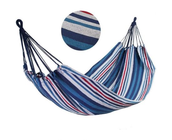 Полотняный гамак Ecos Ham-12 с чехлом для хранения и переноски, р-р 230х145 см 004973 