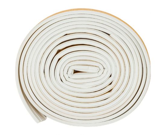 Самоклеящийся уплотнитель СХТ Е-профиль, белый, 10 м СХ0057 