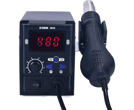 Паяльный фен ELEMENT 969D 17664 