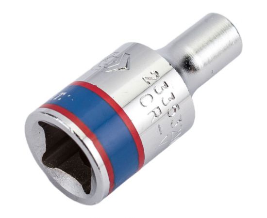 Головка торцевая стандартная шестигранная 1/4"", 3,2 мм KING TONY 233532M 