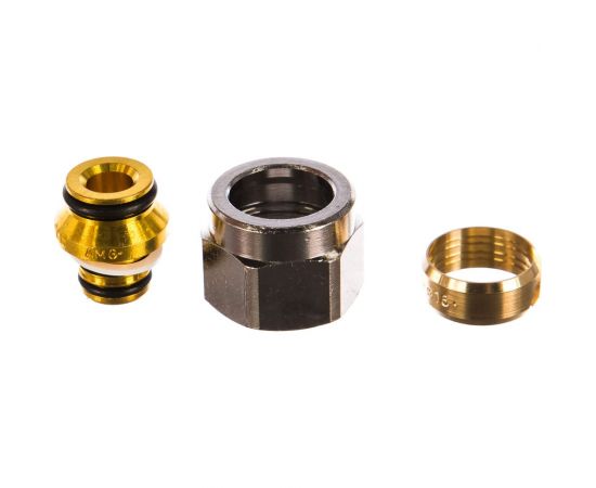 Концовка для металлопластиковых труб FAR 16х2 евроконус 1/2" FC 6076 58802 – изображение 9